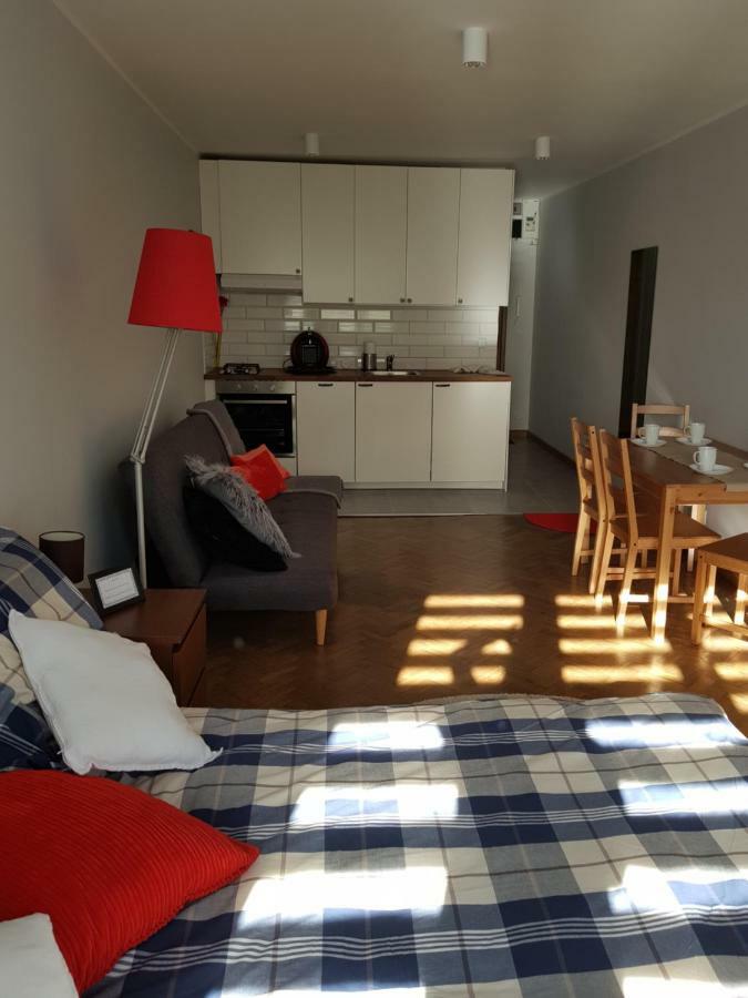 Apartament Przymorze Appartamento Danzica Esterno foto